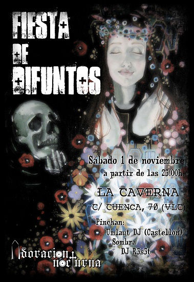 Cartel Fiesta de Difuntos (noviembre 2014)