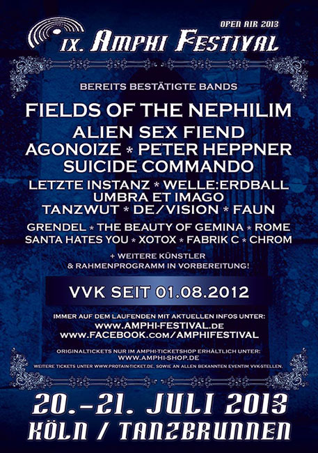 Cartel Amphi Festival promo 2013