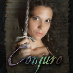 Cartel de la exposición Conjuro de Ana Mª Rodríguez Edo