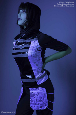 Diseño de Yana Oblap. Modelo, Carla Segura