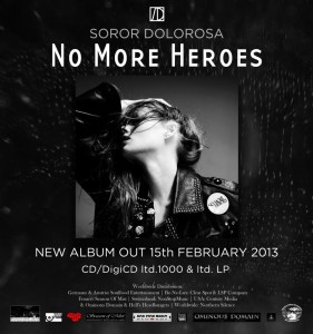 Cartel promocional de No More Heroes (Soror Dolorosa)