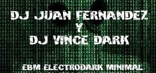 Cartel de la fiesta Electric Dark Cafe (21 enero)