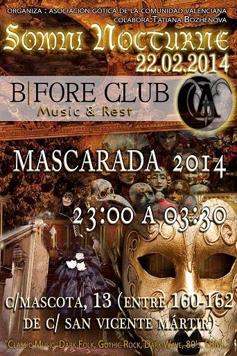 Cartel de Somni Nocturne 2014