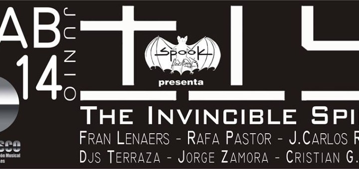 Imagen destacada para el concierto de Invencible Spirit en Spook (junio 2014)
