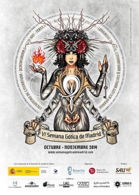 Cartel de la Semana Gótica de Madrid (2014)