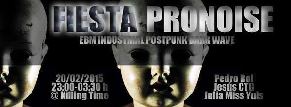 Cartel de la fiesta Pronoise (febrero 2015)