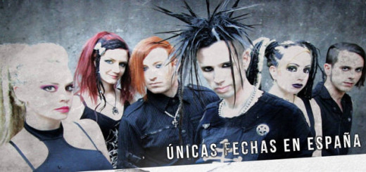 Fragmento del cartel del concierto de The Crüxshadows en Valencia