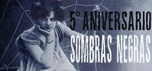 Fragmento del cartel 5º Aniversario Sombras Negras
