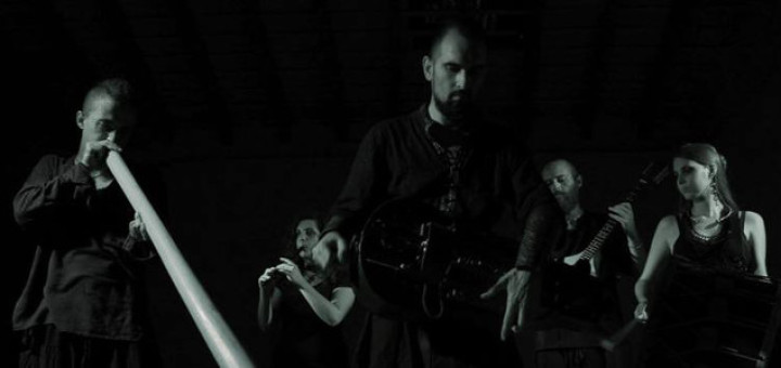 Foto del grupo Cuélebre en blanco y negro
