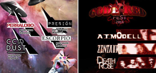 Composición para la noticia Festivales Alma Malvada y Code Red Fest II