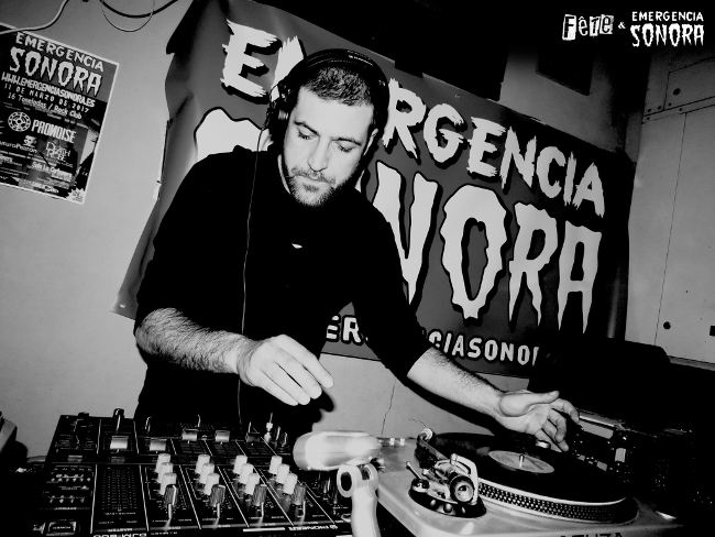 DJ Orco en fiesta de presentación de Emergencia Sonora (El Asesino, Valencia)