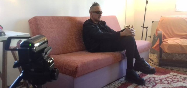 Foto de la entrevista a Yoni Reinon con motivo del Dark Fest Murcia 2019