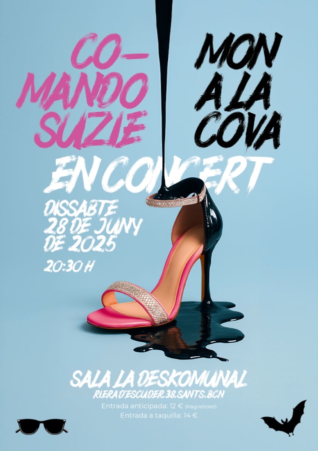 Concert de Mon a la Cova + Comando Suzie