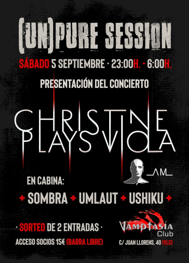 (Un)Pure Session - Presentación Concierto Christine Plays Viola